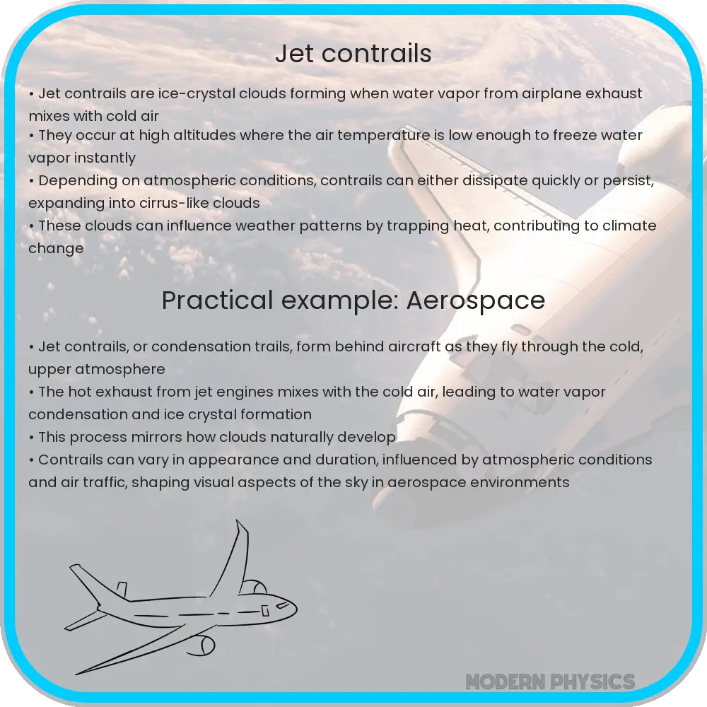 Jet Contrails