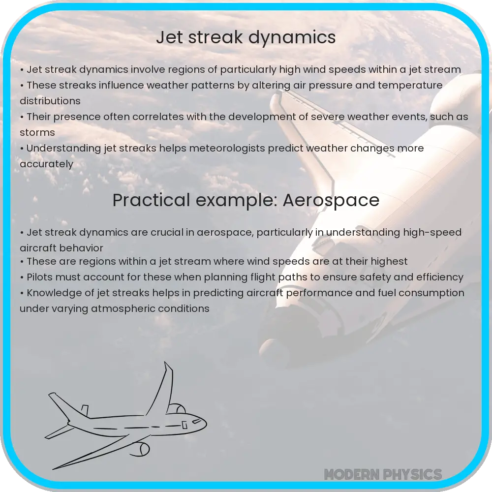 Jet Streak Dynamics