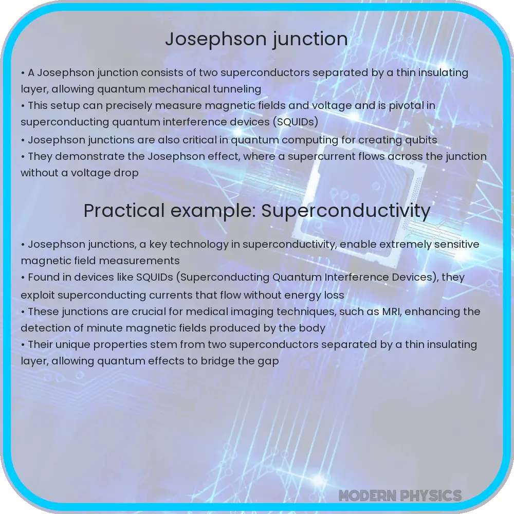 Josephson junction