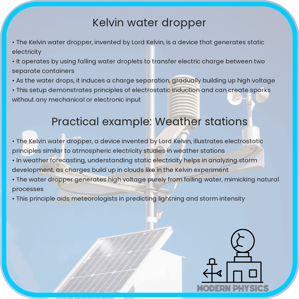 Kelvin water dropper