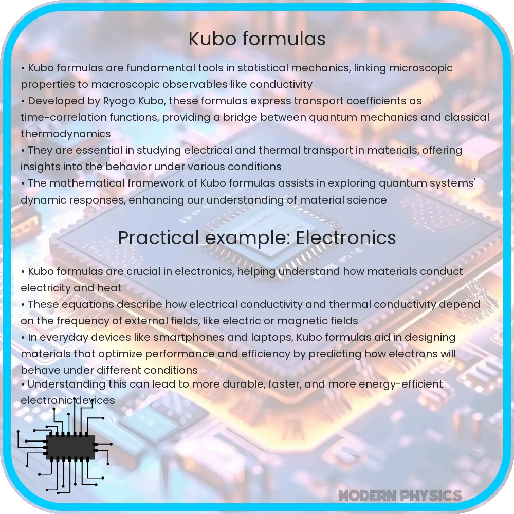 Kubo Formulas