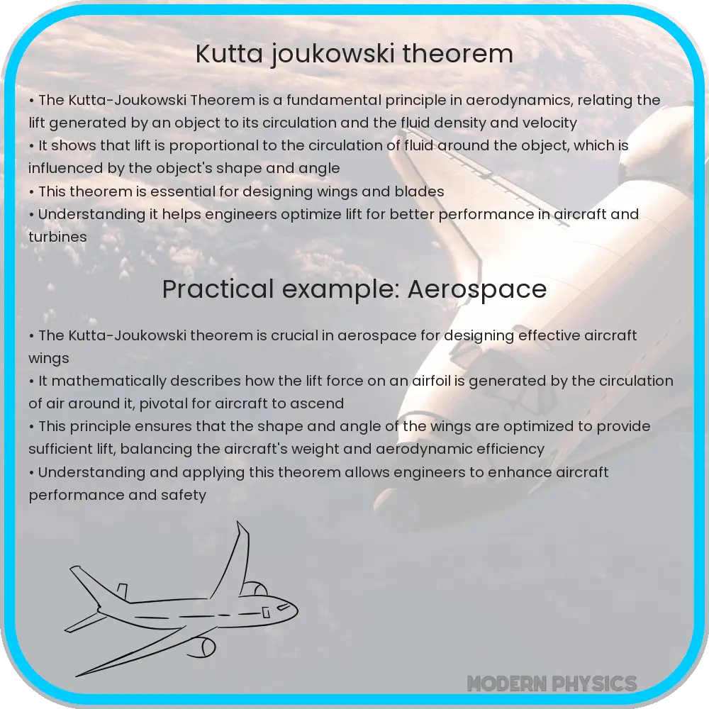 Kutta-Joukowski Theorem