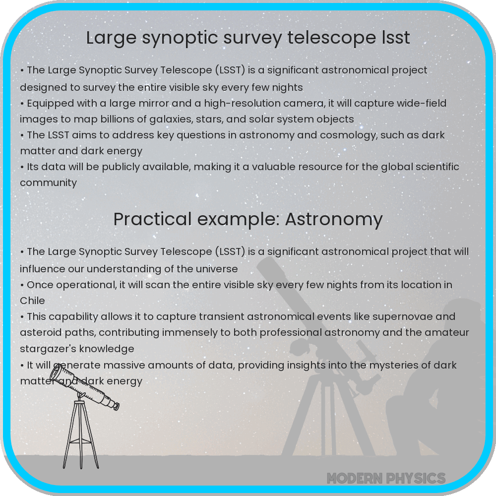 Large Synoptic Survey Telescope - LSST