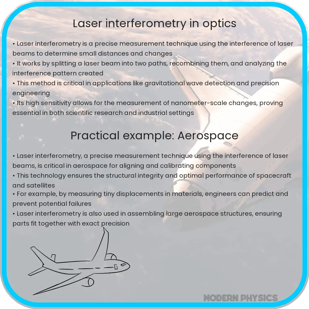 Laser Interferometry in Optics Accuracy, Precision & Applications