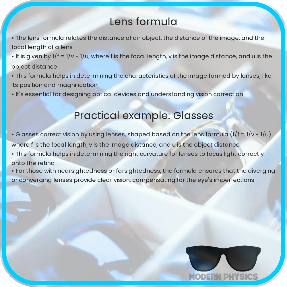 Lens formula