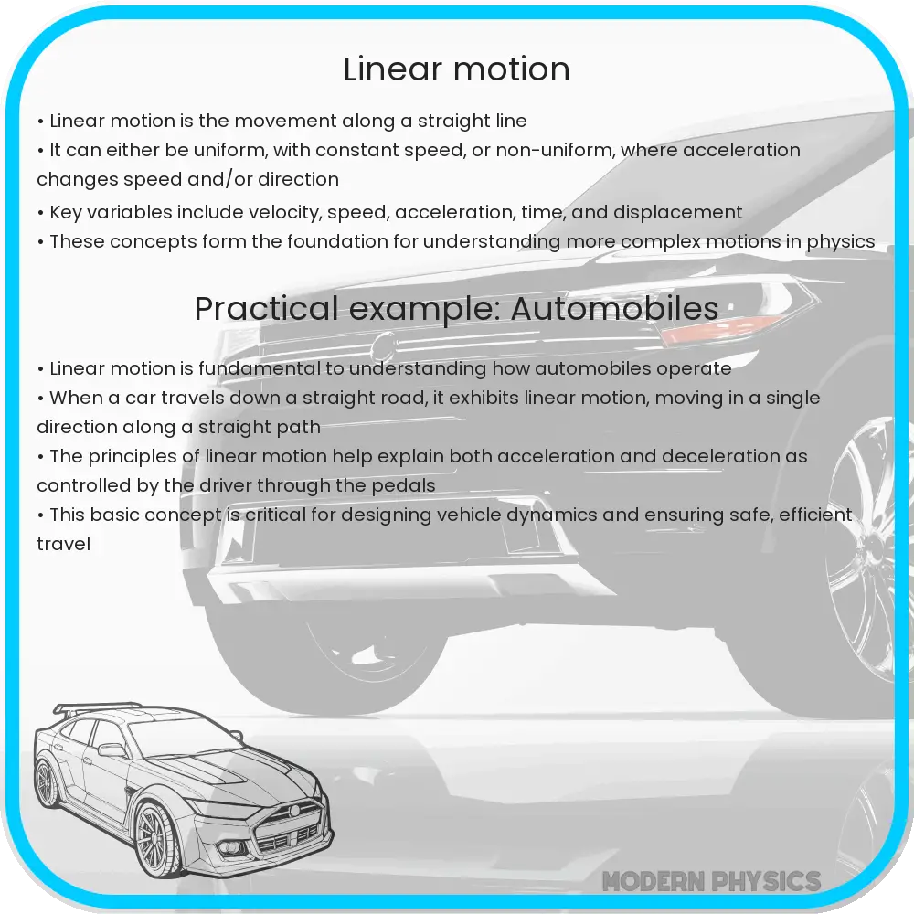 Linear motion