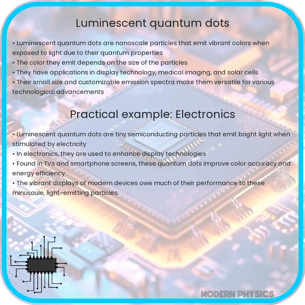 Luminescent Quantum Dots