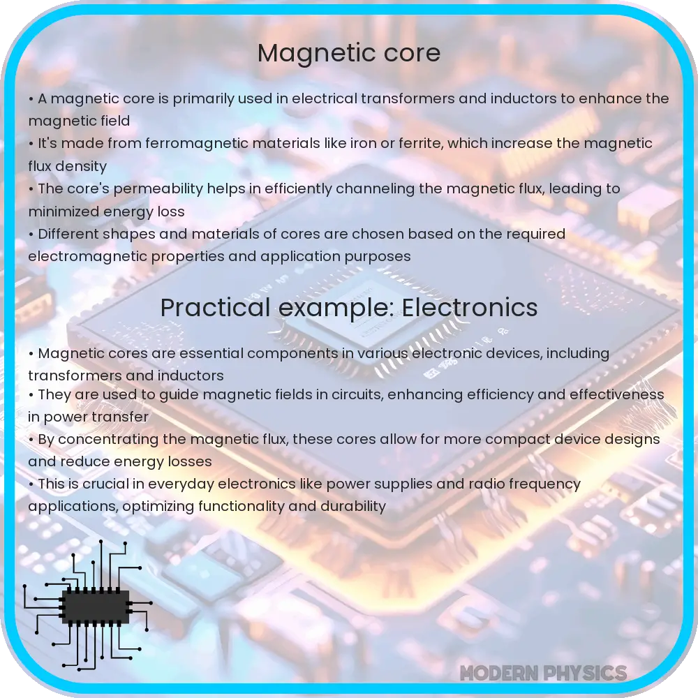 Magnetic core
