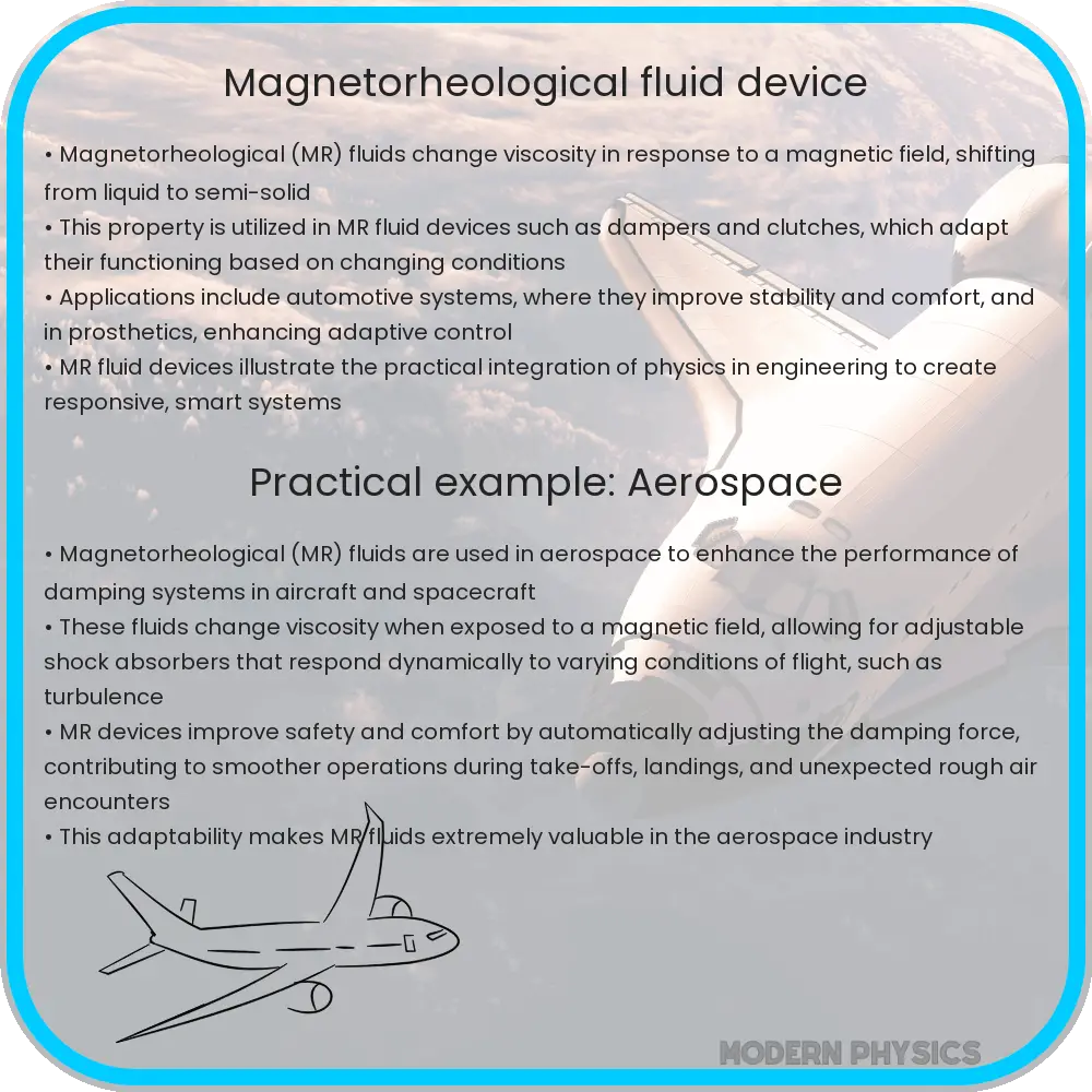 Magnetorheological fluid device