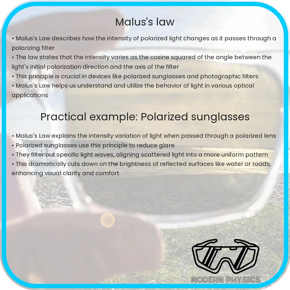 Malus's law