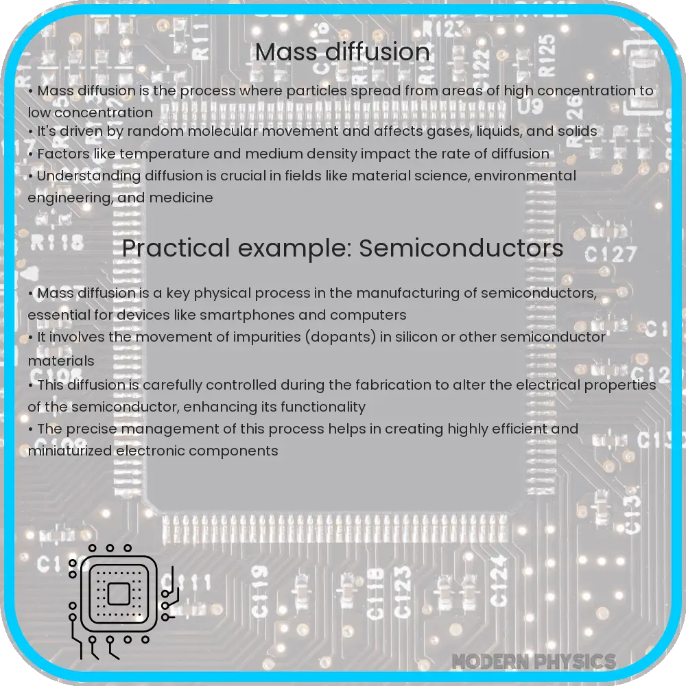 Mass diffusion