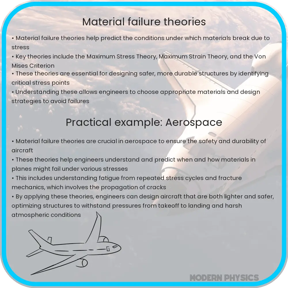 Material failure theories