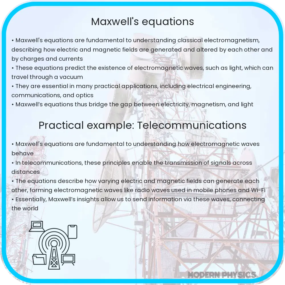 Maxwell's equations