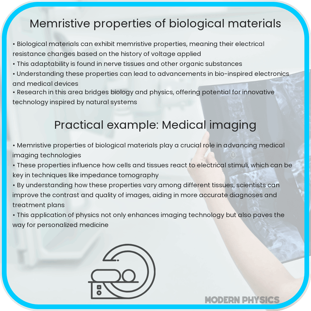 Memristive Properties of Biological Materials