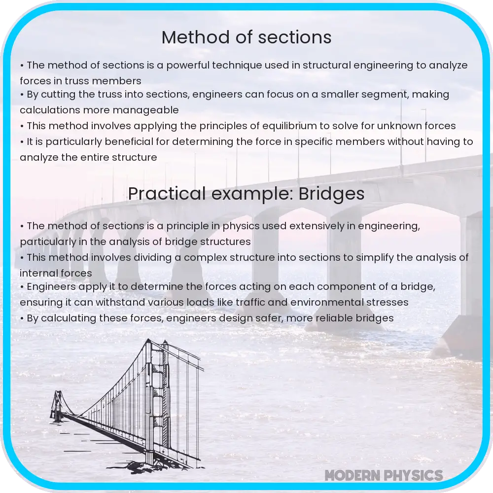 Method of sections