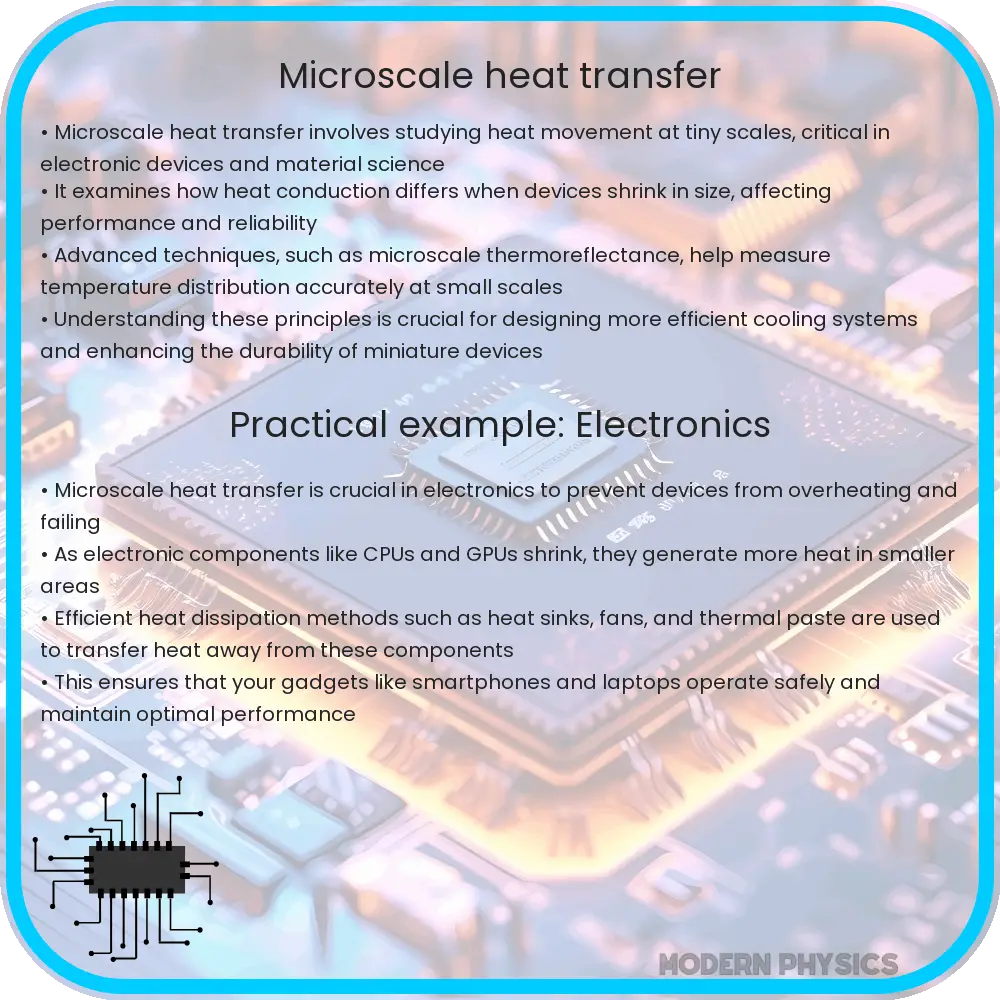 Microscale heat transfer