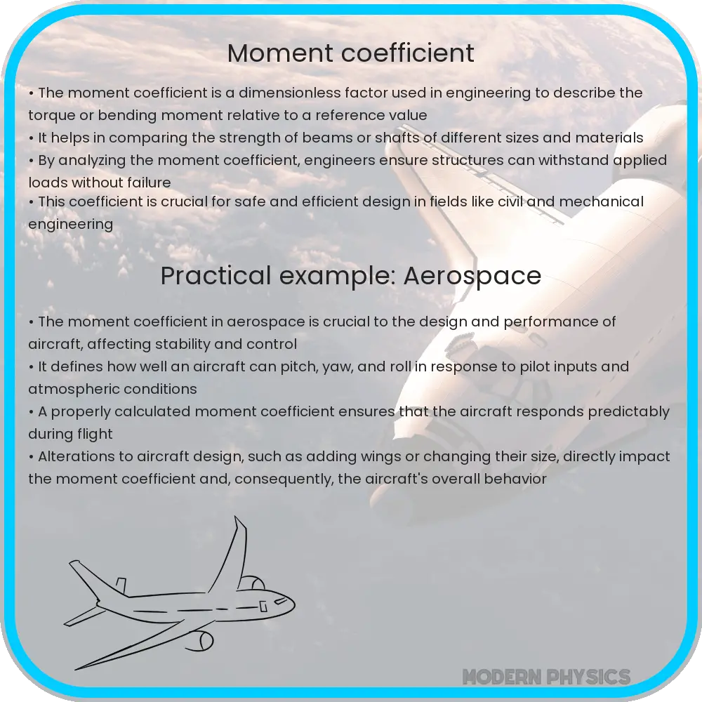 Moment Coefficient