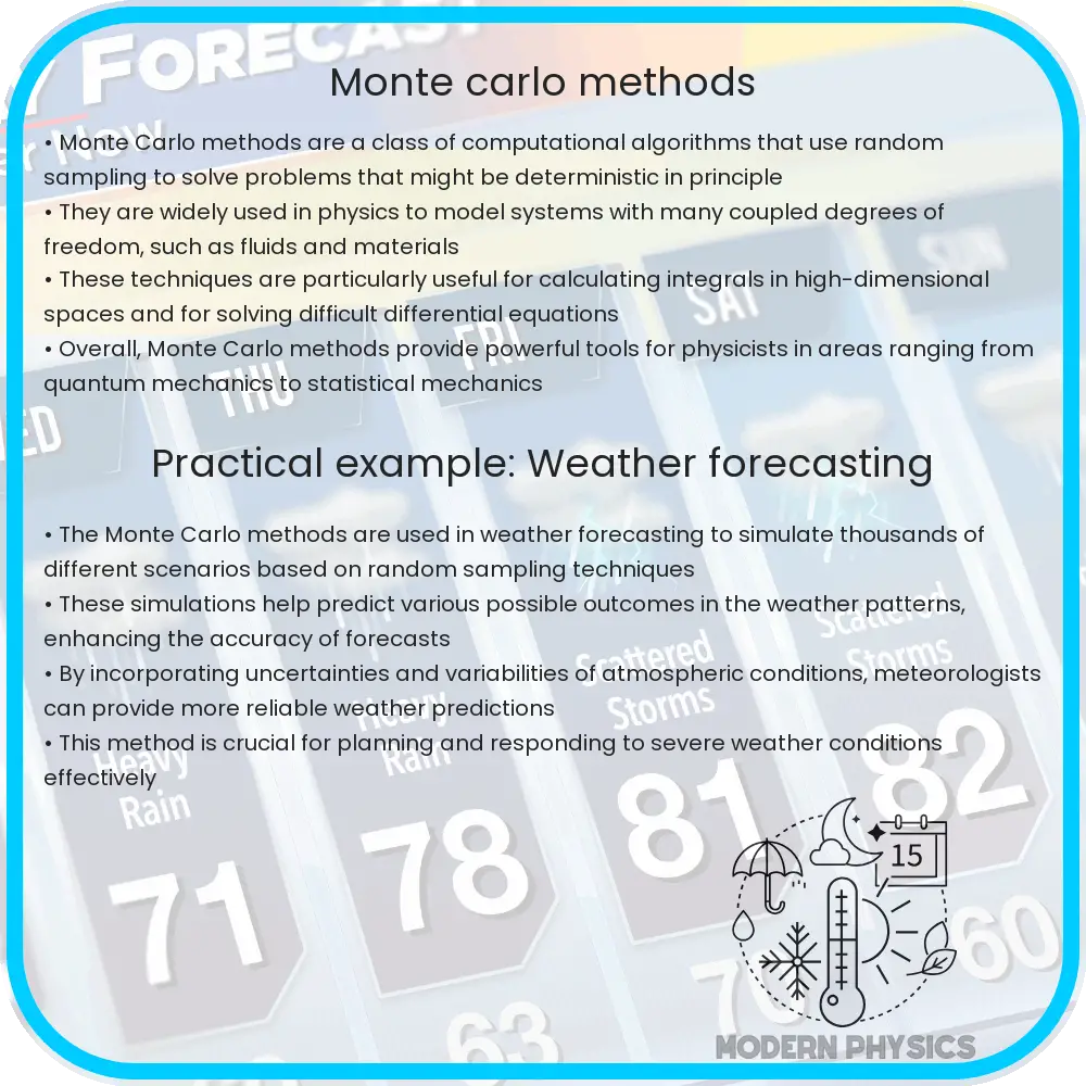 Monte Carlo Methods