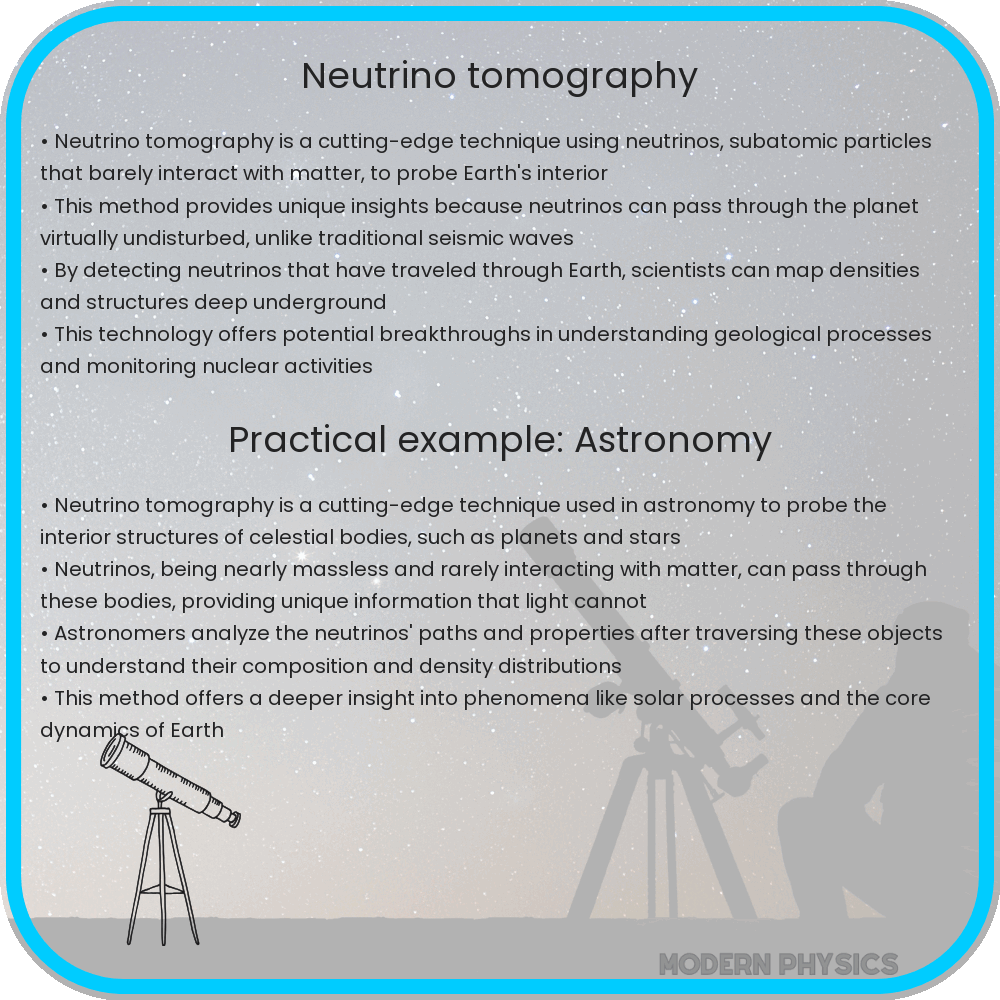 Neutrino tomography