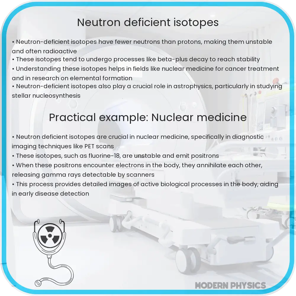 Neutron deficient isotopes