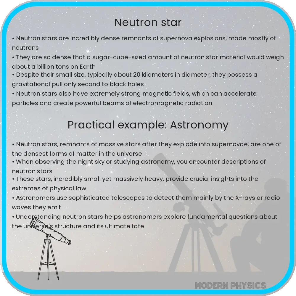 Neutron star