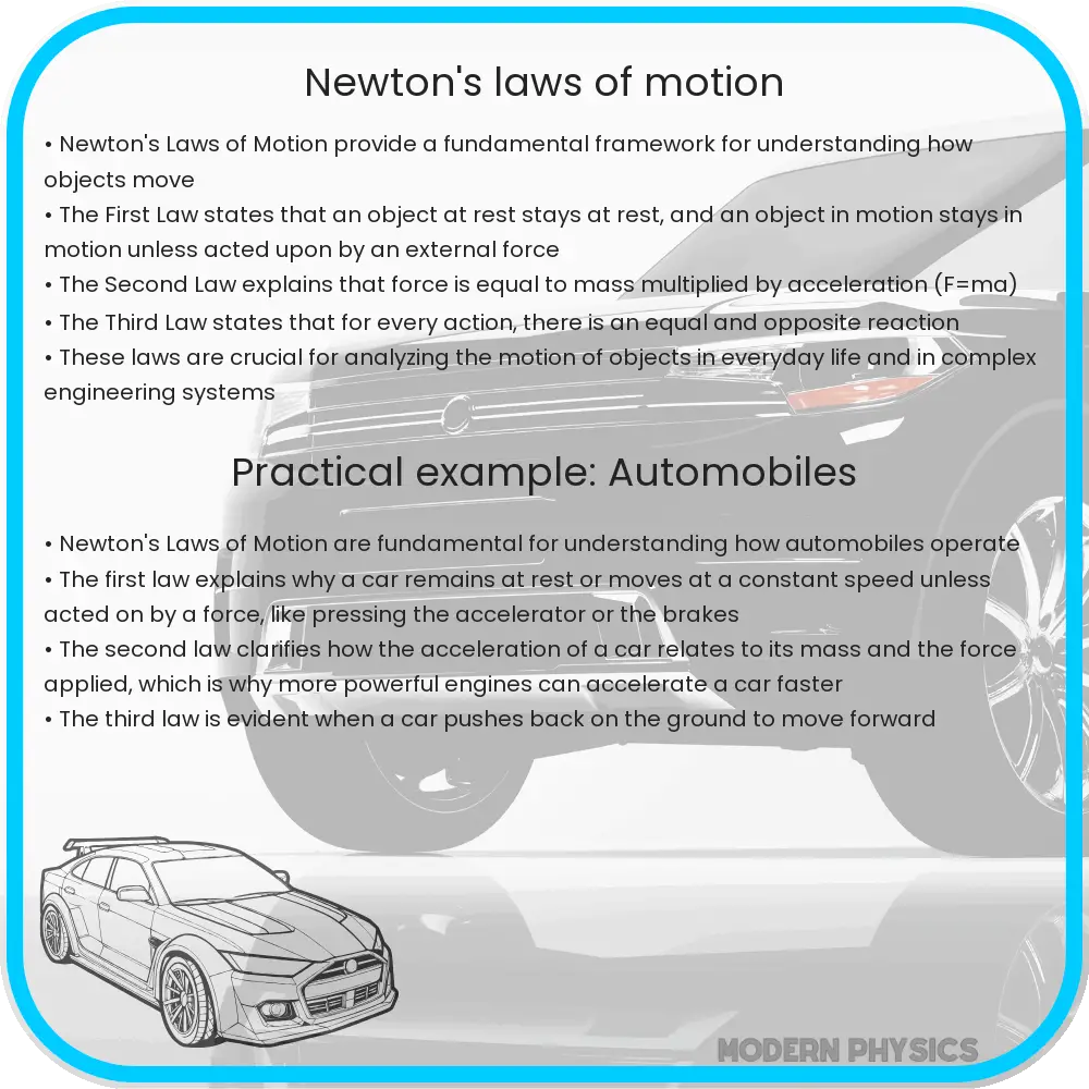 Newton's Laws of Motion