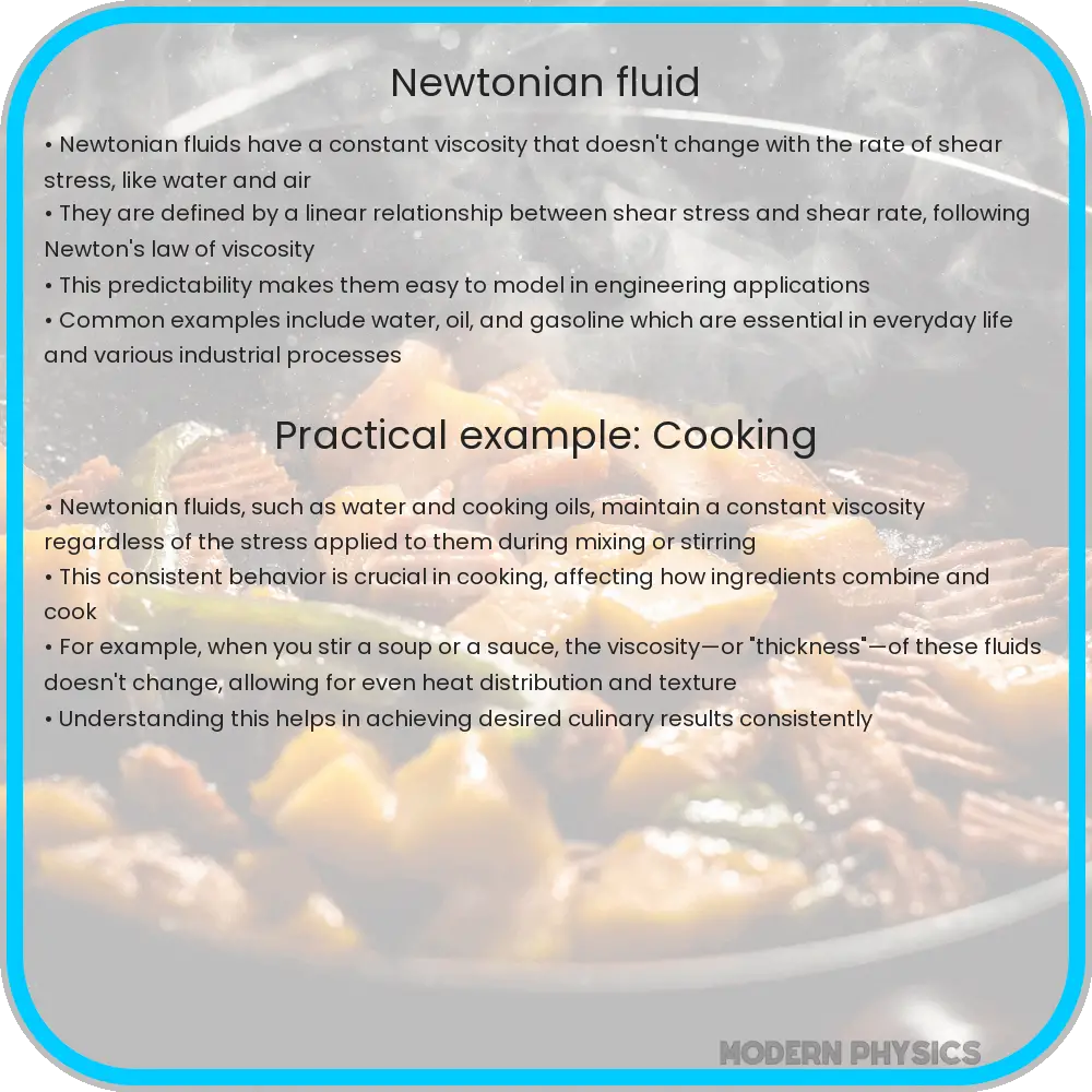Newtonian fluid
