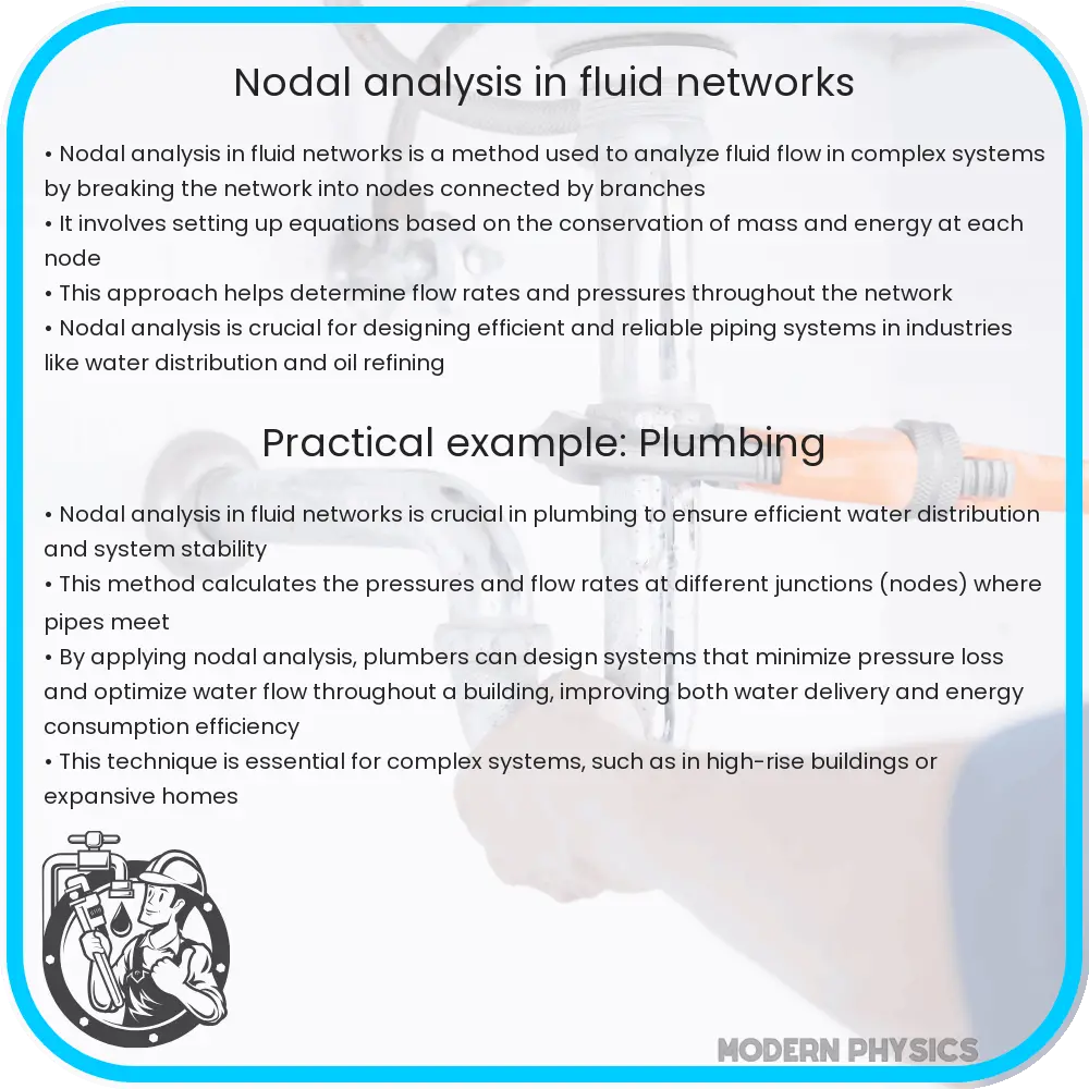 Nodal analysis in fluid networks