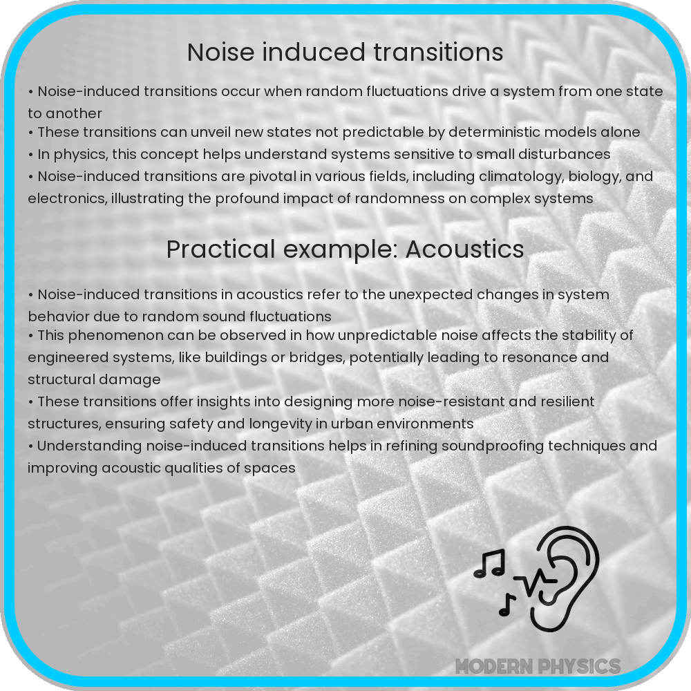 Noise-Induced Transitions
