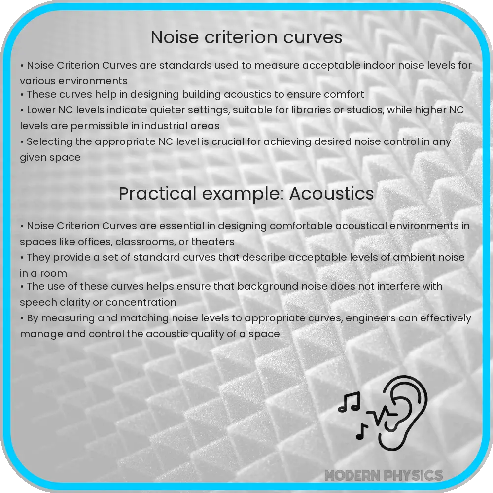 Noise Criterion Curves
