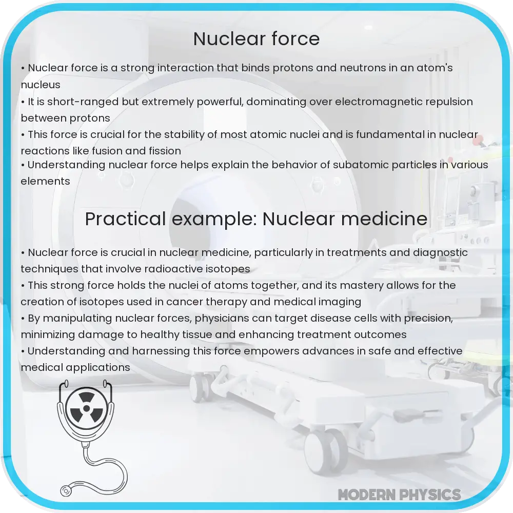 Nuclear force