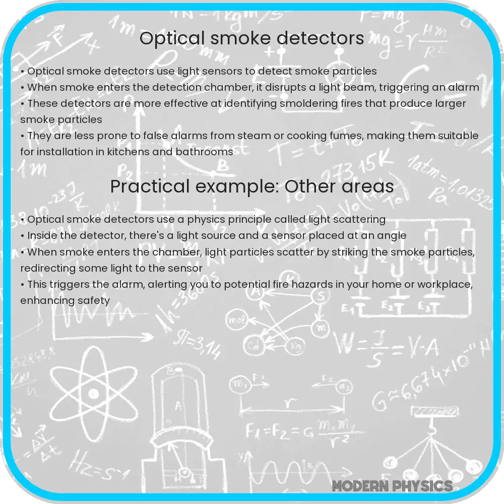 Optical smoke detectors