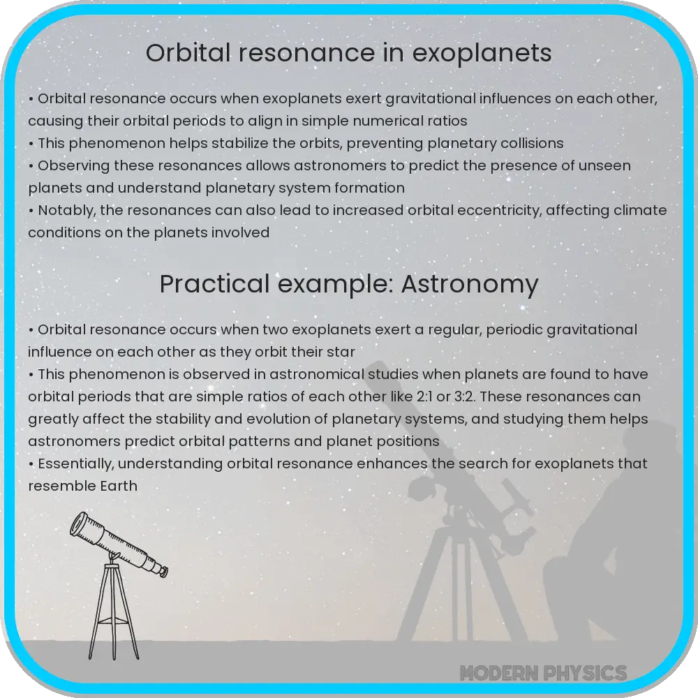 Orbital Resonance in Exoplanets