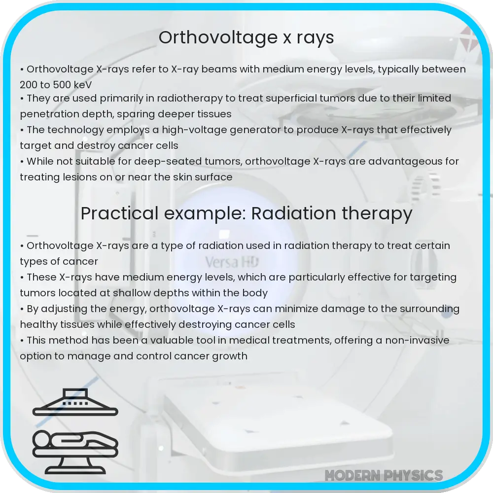 Orthovoltage X-rays