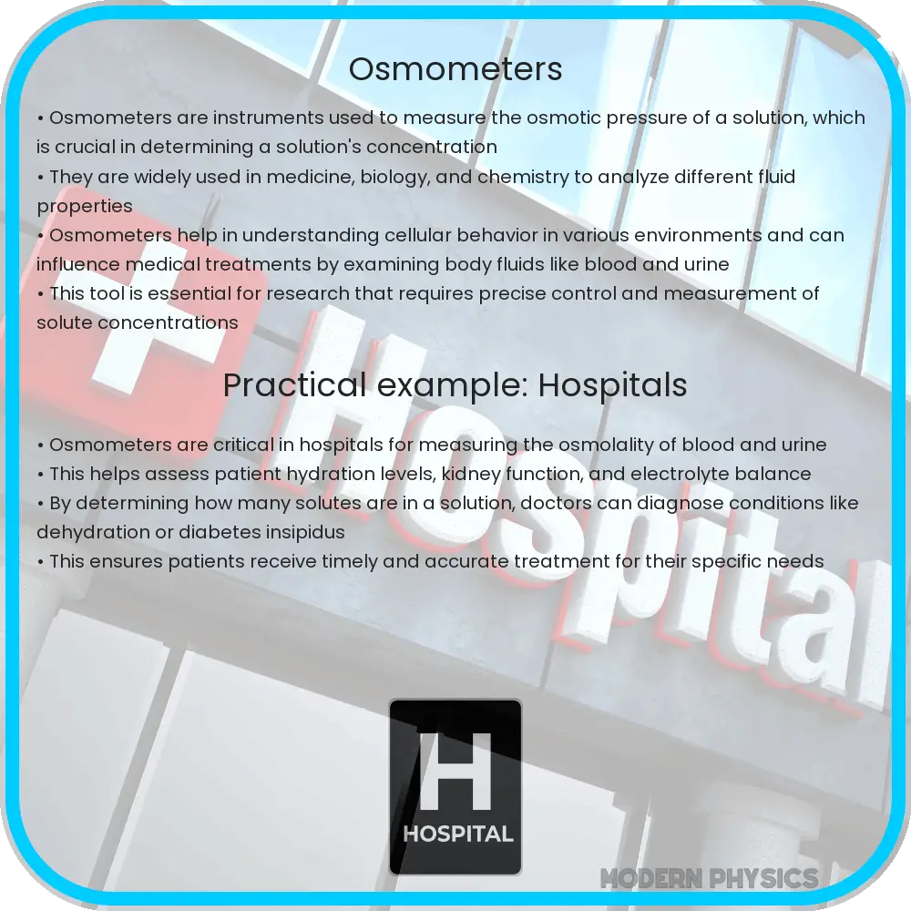 Osmometers