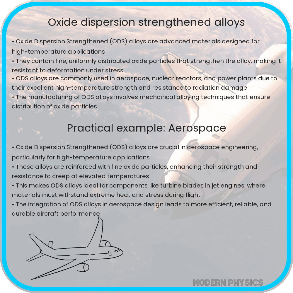 Oxide Dispersion Strengthened Alloys