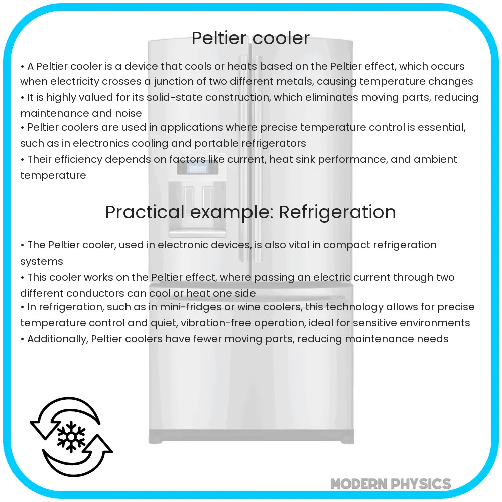 Peltier Cooler Efficient Cooling, EnergySaving & Compact Design