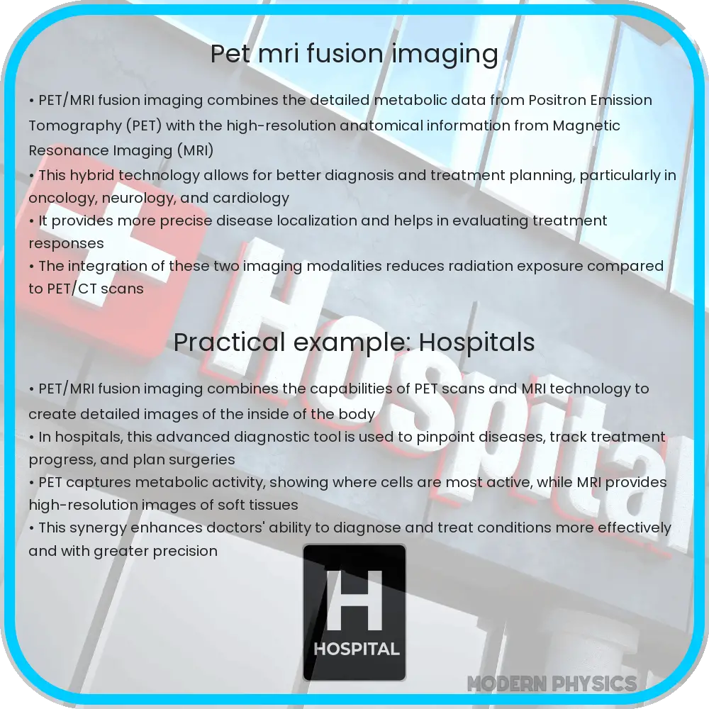 PET/MRI fusion imaging