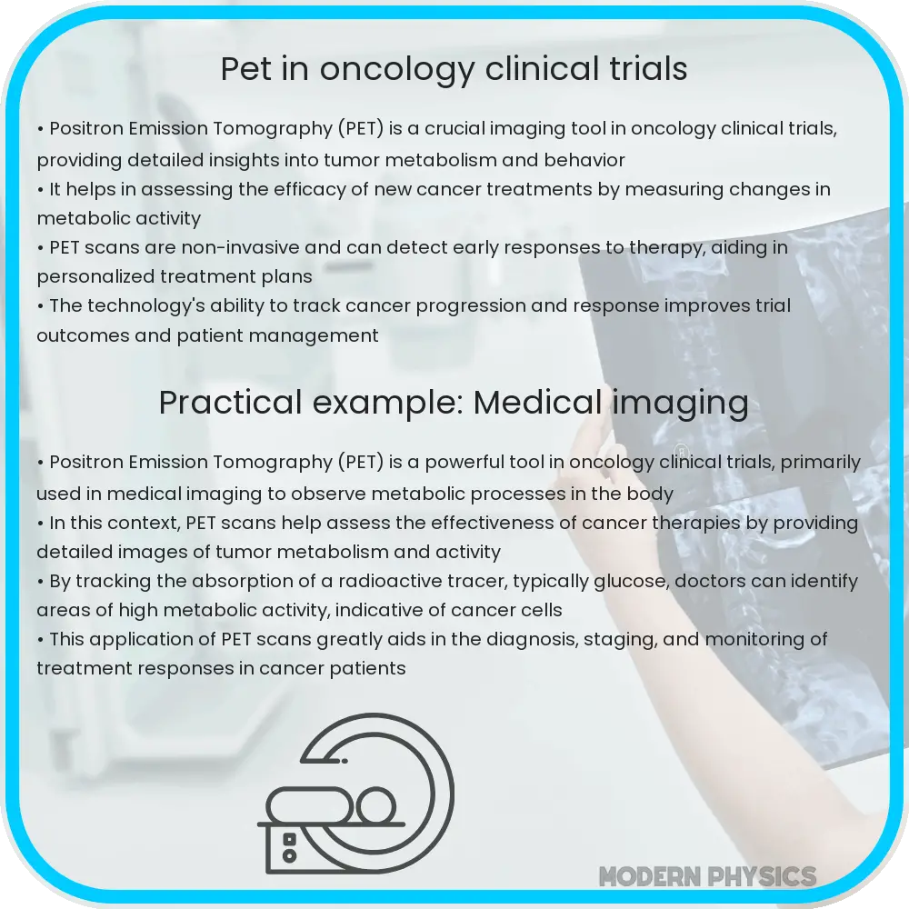 PET in oncology clinical trials