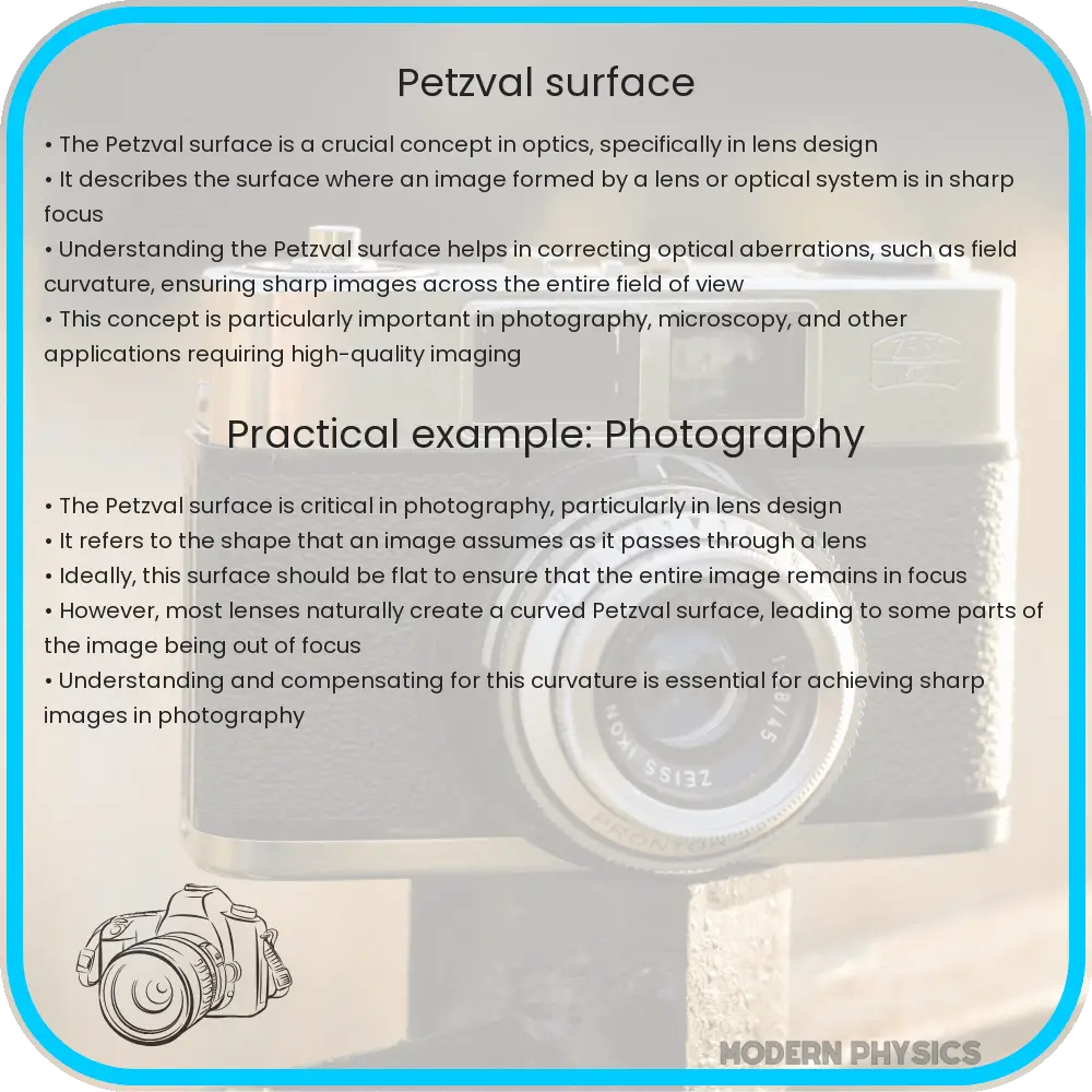 Petzval surface
