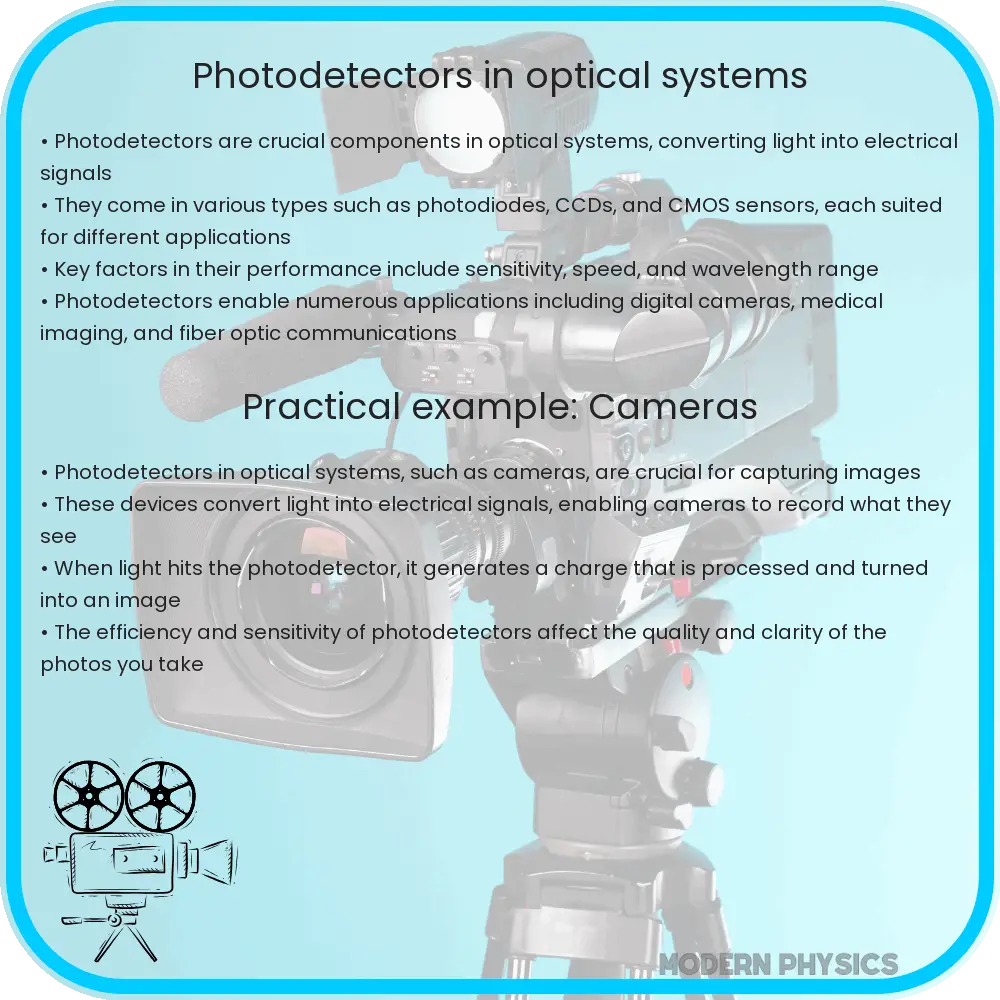Photodetectors in optical systems