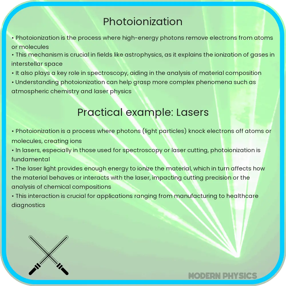 Photoionization
