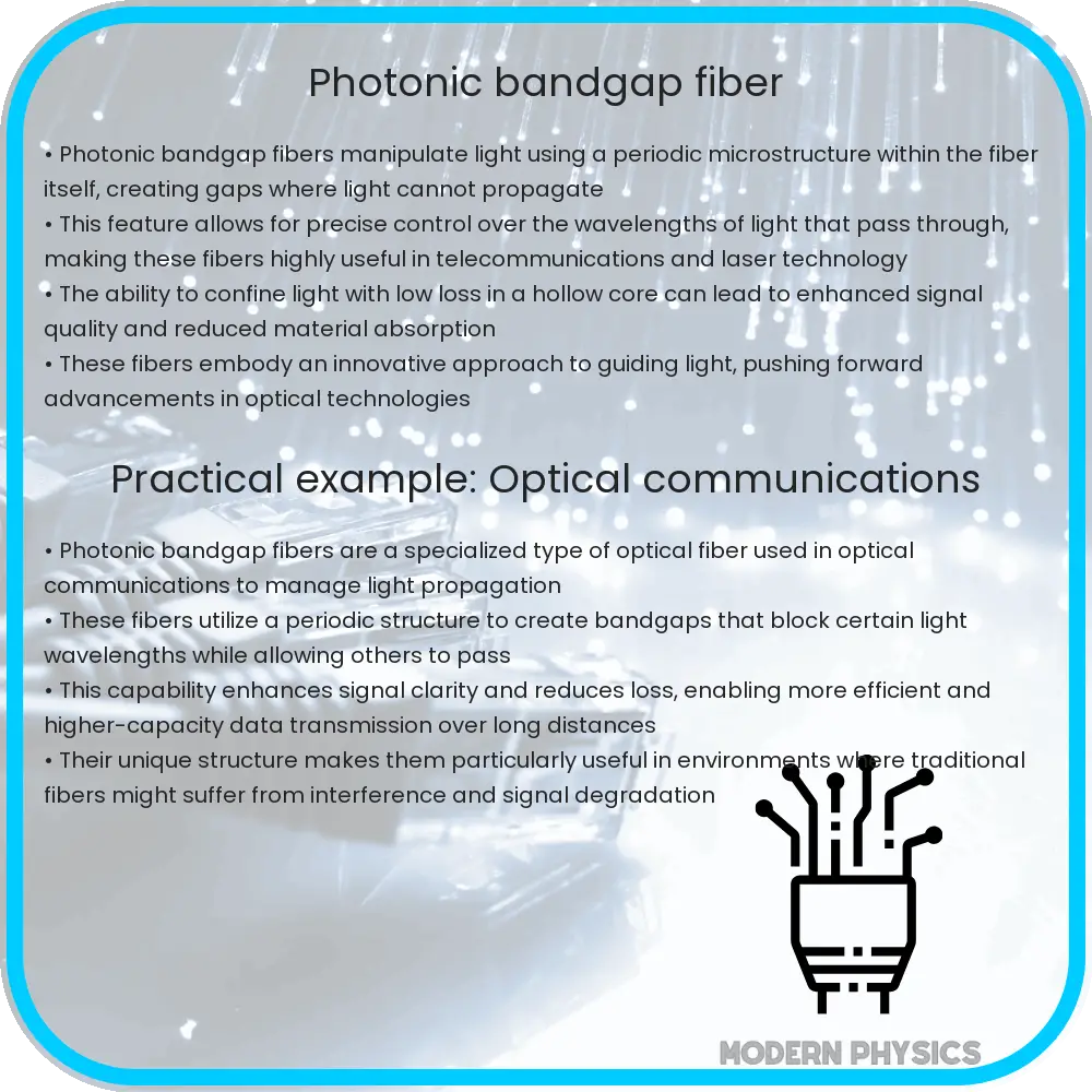 Photonic Bandgap Fiber Enhanced Transmission & Control