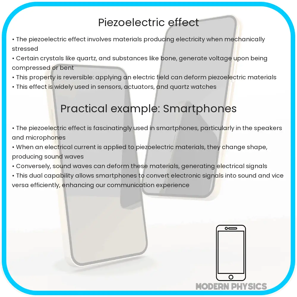 Piezoelectric effect