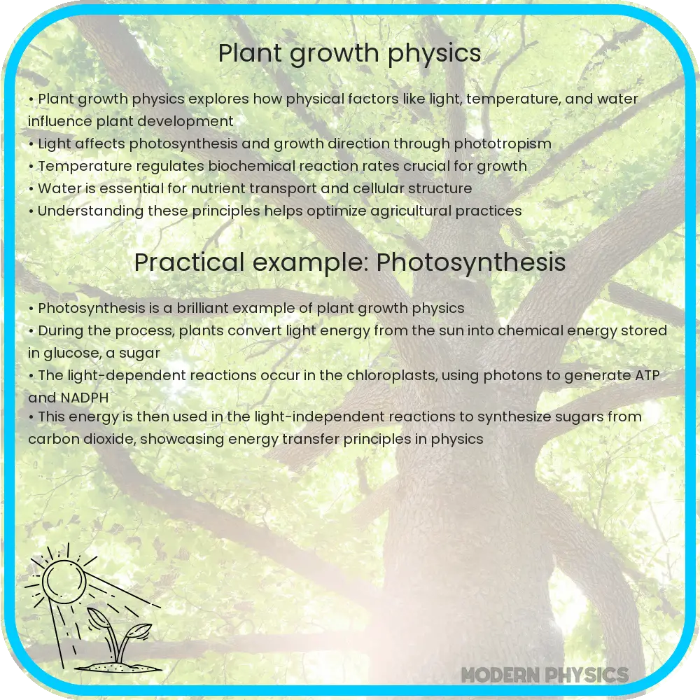 Plant Growth Physics