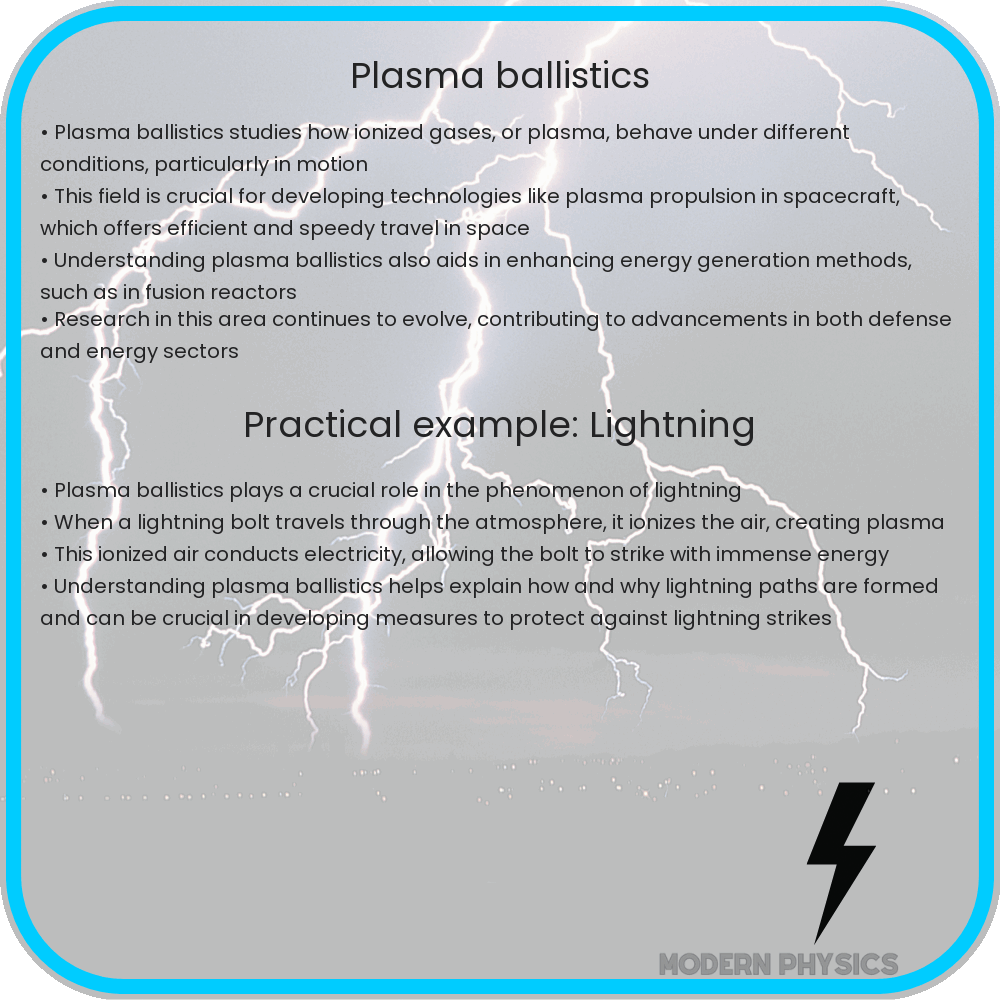 Plasma Ballistics