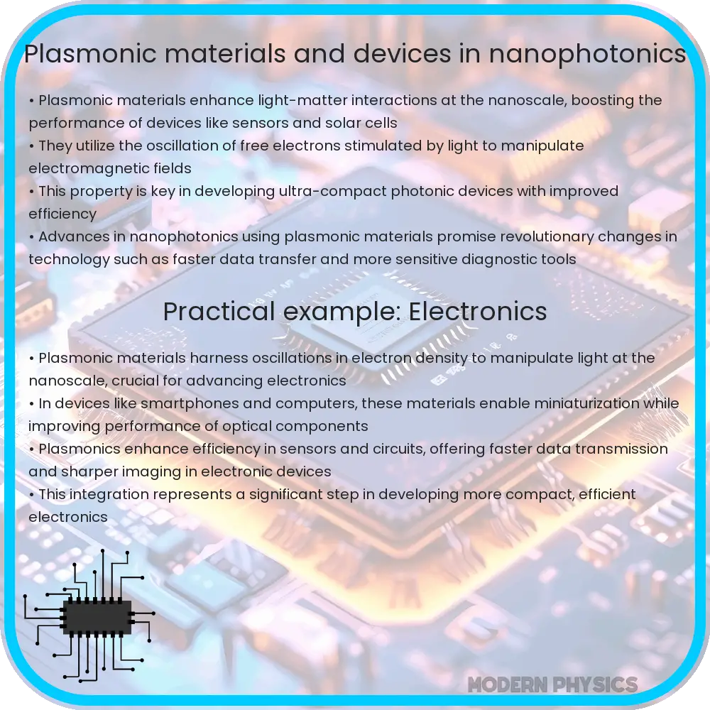 Plasmonic materials and devices in nanophotonics