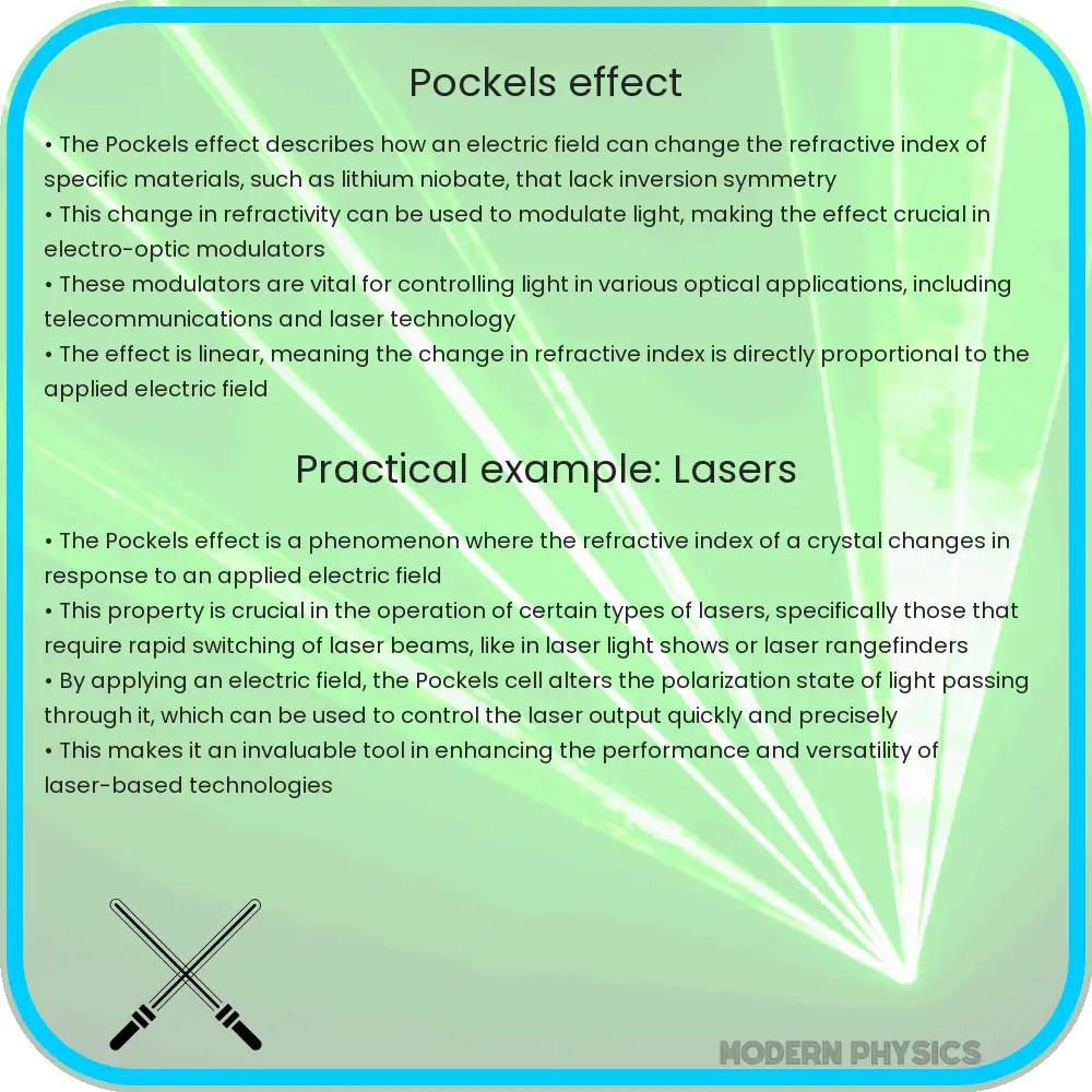 Pockels effect
