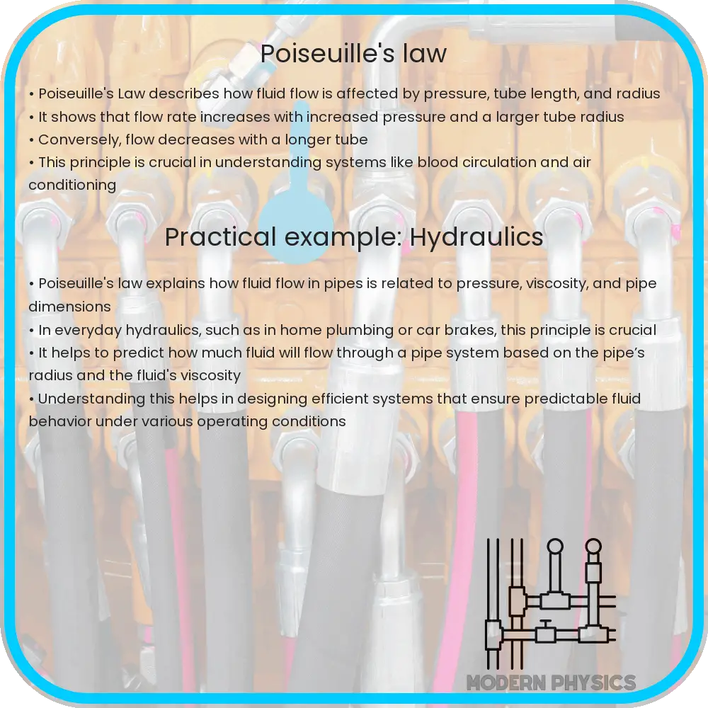 Poiseuille's law