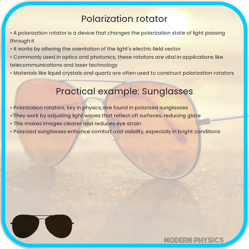 Polarization rotator